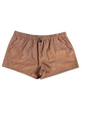 No Boundaries Tan Athletic Shorts